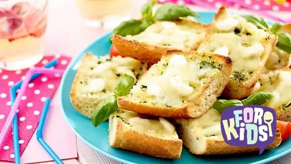 Grillowane grzanki z serem