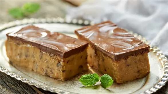 Batoniki z masła orzechowego