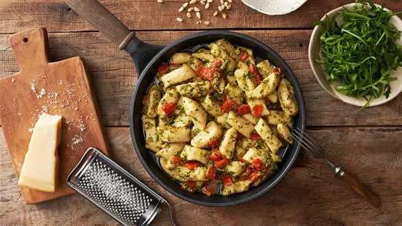 Gnocchi z pesto z rukoli