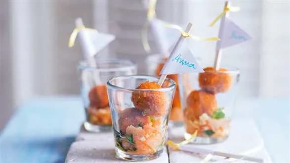 Szaszłyki z krewetek po azjatycku