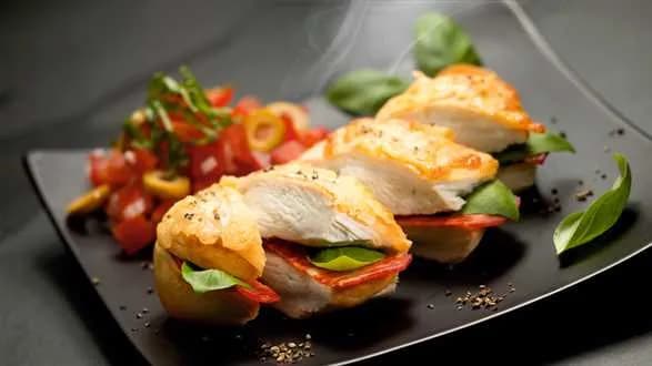 Kurczak z Chorizo i serem Manchego