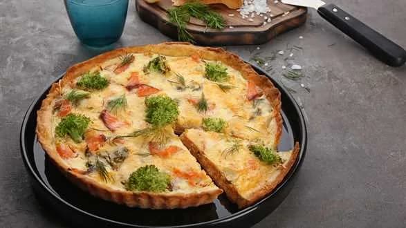 Tarta z warzywami na patelnię