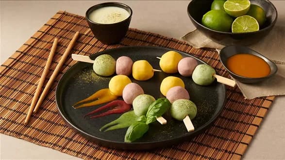 Dango w trzech smakach