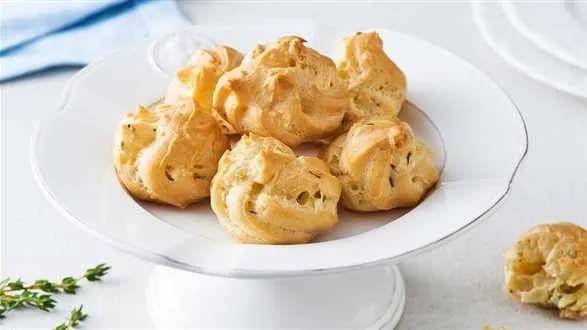 Francuskie ptysie serowe