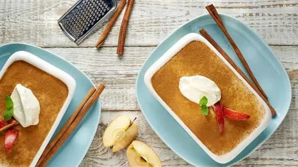 Ryż z jabłkami i cynamonem