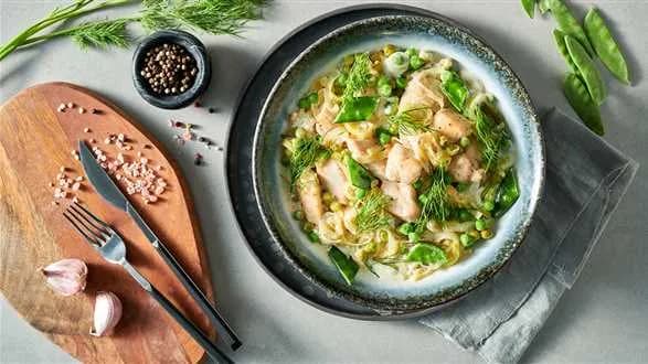 Kurczak w sosie jogurtowym