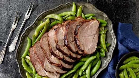 Karkówka z imbirem i sosem sojowym