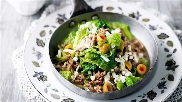 Szybka kapusta po grecku